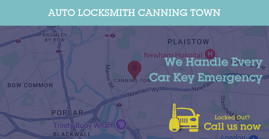 Auto Locksmith Services in Canning Town - E postcode