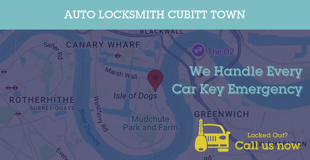 Auto Locksmith Services in Cubitt Town - E postcode