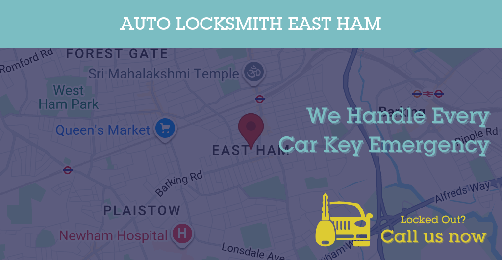 Auto Locksmith Services in East Ham - E postcode