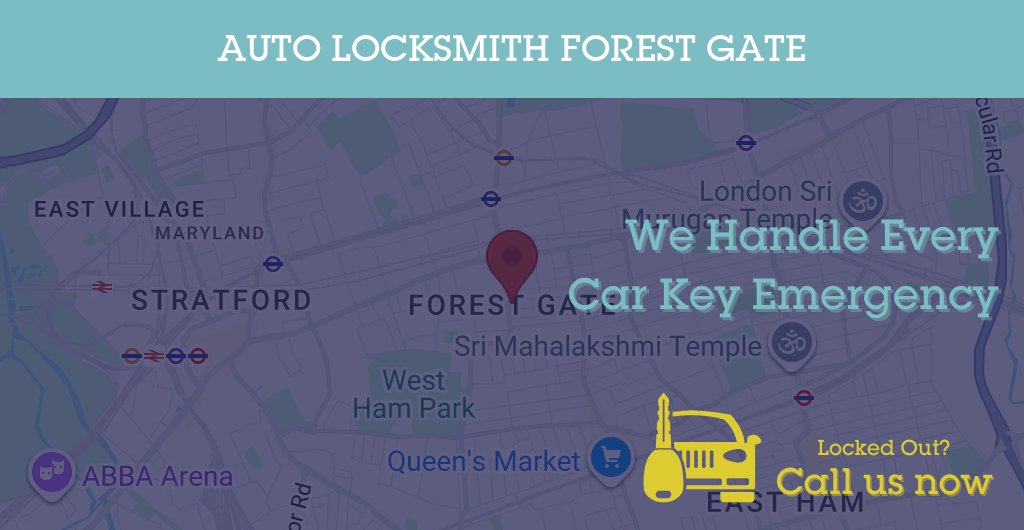 Auto Locksmith Services in Forest Gate - E postcode