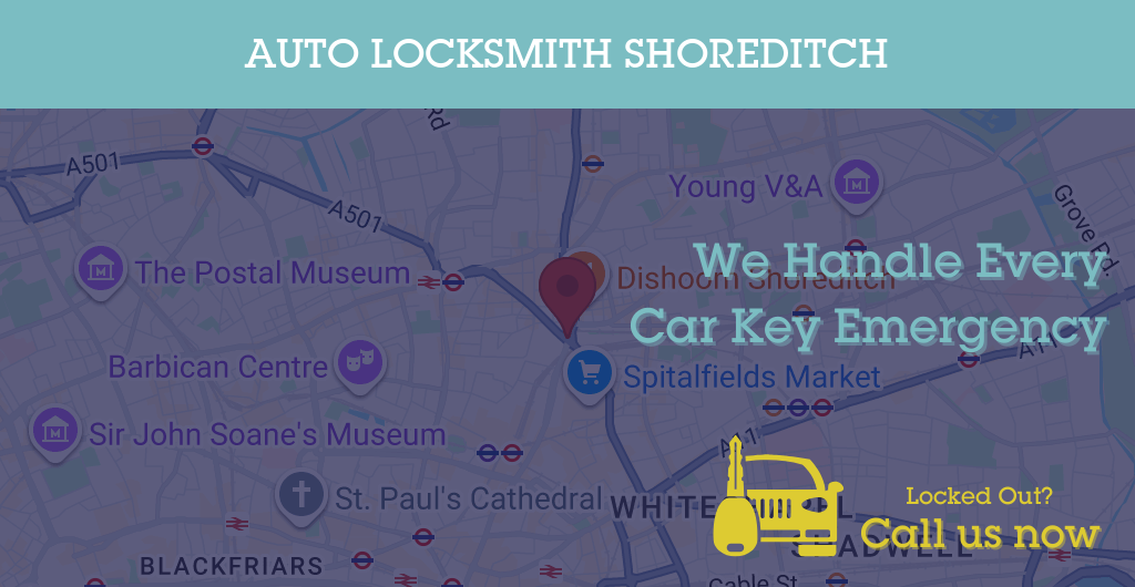 Auto Locksmith Services in Shoreditch - E postcode